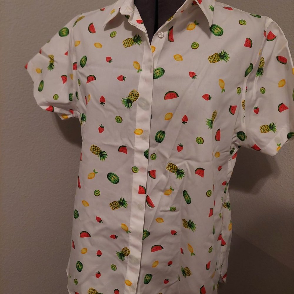 Lands End Short Sleeve Top